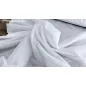 Méteráru, Viktória, fehér ezüst fém szálas, 290 cm