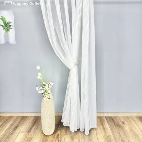 Voile, Azra, fehér, 200x260 cm 