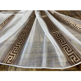 Voile, Görög minta, barna, 300x260 cm 
