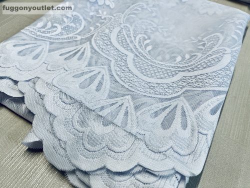 Barokkrózsa, fehér, 300x155 cm