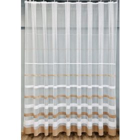 Marbella, fehér alapon barna 500x250 cm