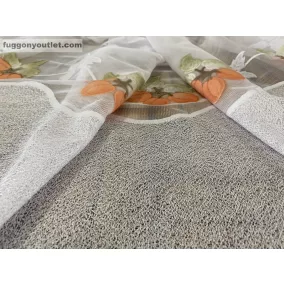   Méteráru, Vitrázs Függöny, Zsakar, barackos barack, 120 cm