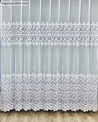 Sűrű Indásfehér, 500x250 cm