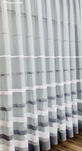 Marbella, fehér alapon szürke 500x280 cm