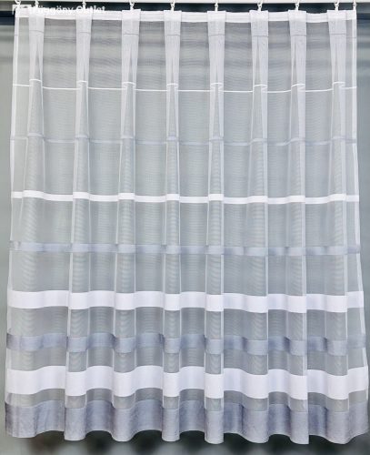 Marbella, fehér alapon szürke 300x175 cm