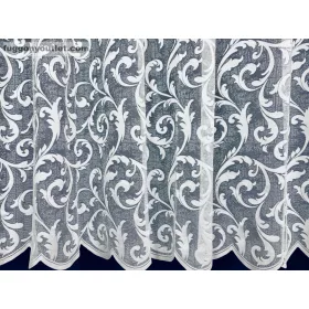 Indás, fehér, 300x155 cm