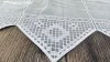 Méteráru, Vitrázs, hímzett Voile, 35 cm