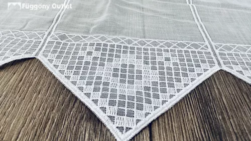 Méteráru, Vitrázs, hímzett Voile, 35 cm