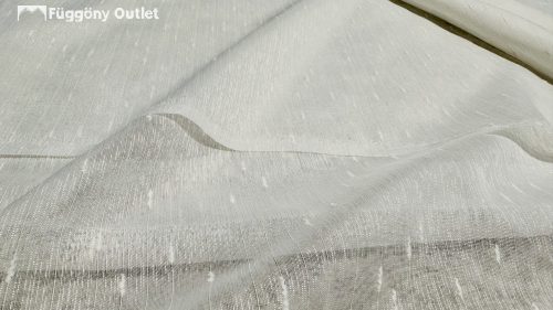 Méteráru, Voile, Hópehely, krém, 280 cm