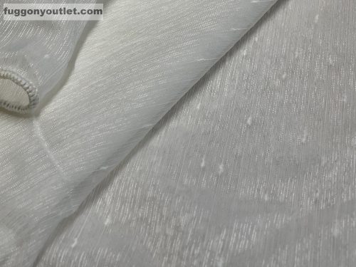 Méteráru, Voile, Hópehely, krém, 280 cm
