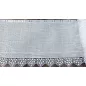 Méteráru, Vitrázs Függöny, voile, hímzett , 60 cm