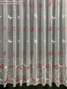 Pillangó, fehér piros, 500x250 cm