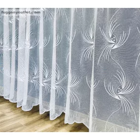 Emília, fehér, 300x175 cm