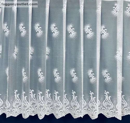 Tüzes, fehér, 400x175 cm