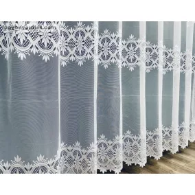 Csillagsor, fehér, 150x220 cm