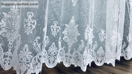 Barok, fehér, 300x155 cm