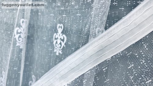 Barok, fehér, 300x250 cm