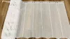 Méteráru, Vitrázs Függöny, voile, menta zöld hímzett,  75 cm