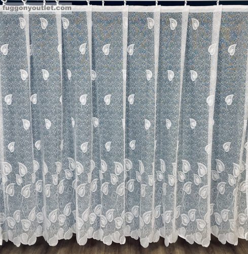 Tulipánlevél, fehér, 300x250 cm