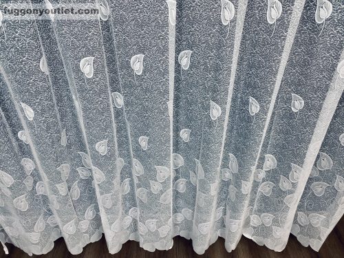 Tulipánlevél, fehér, 300x250 cm