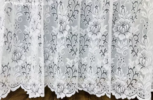 Gizella, fehér, 300x175 cm