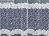 Háló levél, fehér, 500x250 cm