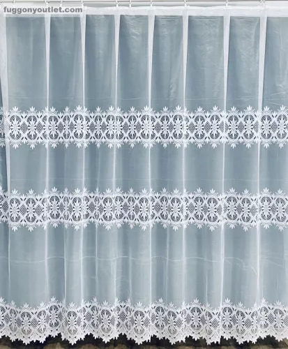 Csillagsor, fehér, 500x220 cm