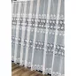 3 Sor Csipke minta, fehér, 400 x175 cm