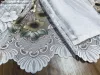 Pipacsvirág, fehér alapon barna, 300x175 cm