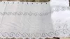 Méteráru, Vitrázs Függöny, voile, szürke  hímzett , 60 cm
