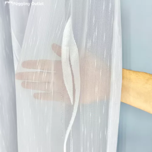 Voile, Seda, fehér, 500x260 cm