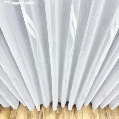 Voile, Seda, fehér, 500x260 cm