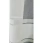 Voile, szatén csíkos, krém, 300x260 cm 