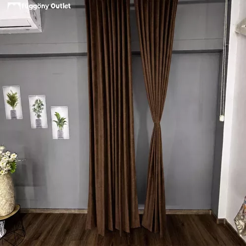 Sötétítő Méteráru, Ada barna, 280 cm