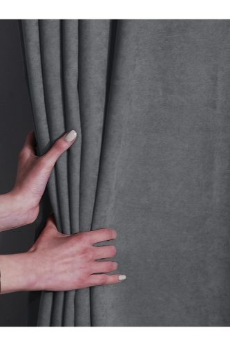 Sötétítő, Ada, szürke, 140x180 cm, 2db-os csomag