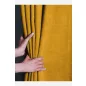   Sötétítő, Ada, Mustár sárga , 140x250 cm, 2db-os csomag