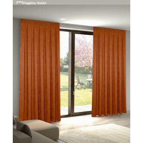 Sötétítő, Ada, Rozsda barna , 140x250 cm, 2db-os csomag