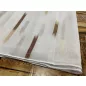   Méteráru, Voile , Parketta, fehér alapon barna, 280 cm Méteráru