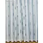 Voile, Parketta, fehér alapon fekete, 500x260 cm