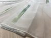 Voile, Parketta, fehér alapon zöld, 300x260 cm