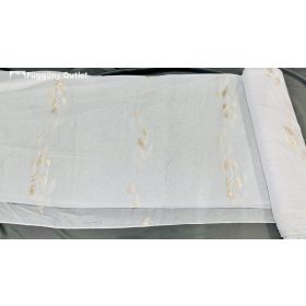 Méteráru, Feride, Voile, fehèr alapon arany, 280 cm 