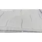 Méteráru, Zoe, Voile, fehèr alapon zöld, 280 cm 