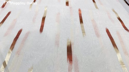 Méteráru, Parketta minta, Voile, fehèr alapon terra, 280 cm 