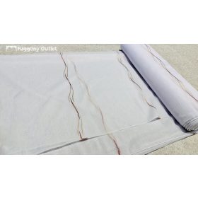 Méteráru, Elena, Voile, fehèr alapon arany terra, 280 cm 