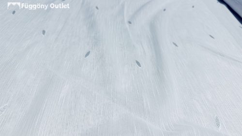 Méteráru, Apró leveles, Voile, fehèr, 280 cm 