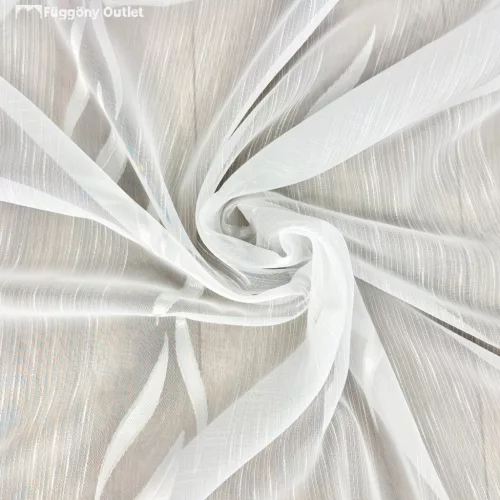 Méteráru, Voile, Azra, fehér, 150cm