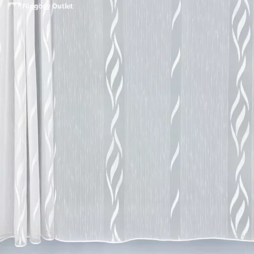 Méteráru, Voile, Azra, fehér, 150cm