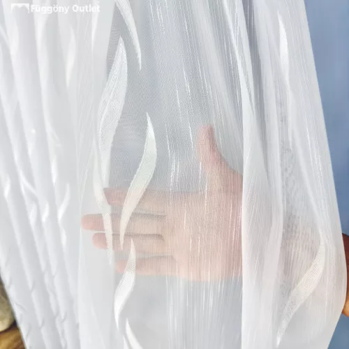 Méteráru, Voile, Azra, fehér, 150cm