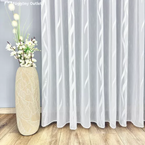 Méteráru, Voile, Azra, fehér, 150cm