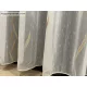 Voile, Azra, krém alapon arany, 300x260 cm 